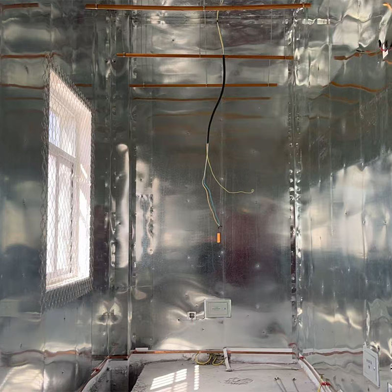 通信機(jī)房法拉第籠施工（鐵皮）